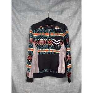 Allston Outfitter Aztec Sweatshirt Men’s M Slim‎ Fit Half Zip Tribal Pullover